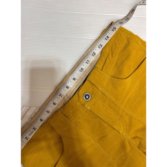 Kuhl Pants Womens 6 Corduroy Mustard Hiking Outdoor Low Rise Gorpcore z - Picture 7 of 13